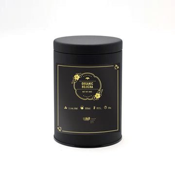 Organic Hojicha 80g Tin Green Tea Japanese Loose Leaf Tea